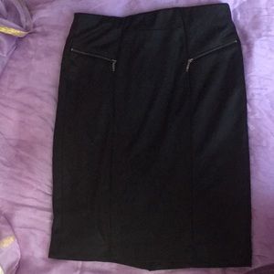 The Limited Black Pencil Skirt Size 2